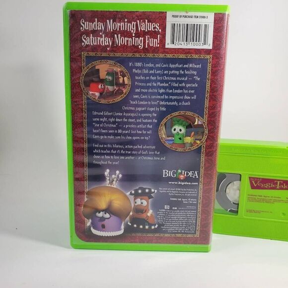 VeggieTales - The Star of Christmas [VHS] - Picture 3 of 3